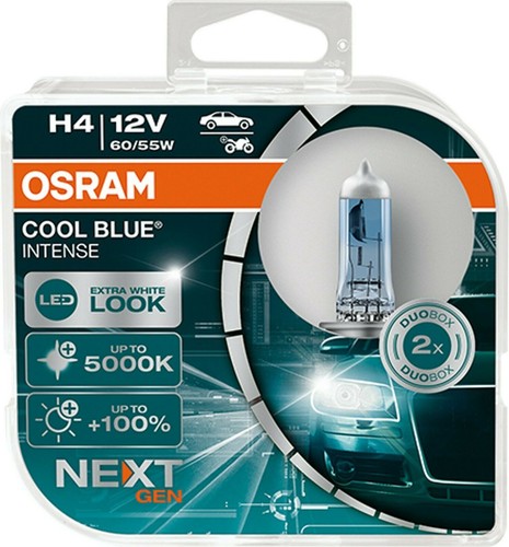 OSRAM COOL BLUE INTENSE NEXT GENERATION H1 H4 H7 HB3 H8 H11 D1S D2S D3S T10 W5W - Bild 9 von 16