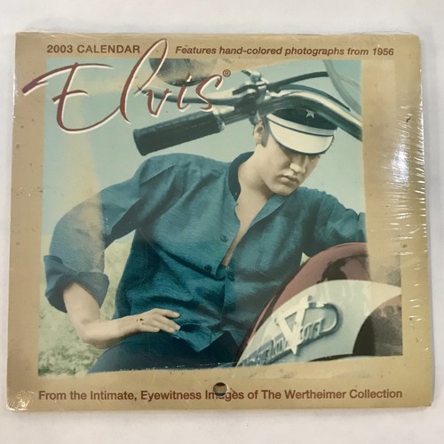Elvis Presley Kalender versiegelt 2003 mit handkolorierten Fotos von 1956 - Bild 2 von 10