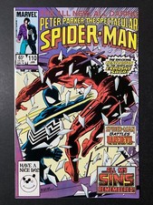 SPECTACULAR SPIDER-MAN #110 *HIGH GRADE!* (1986)  SIN-EATER!  LOTS OF PICS