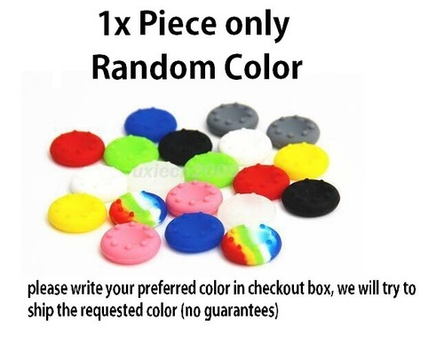 Analog Thumb stick Replacement Fits PS4 Controller Grip Cover Caps ALL COLORS - Picture 9 of 25