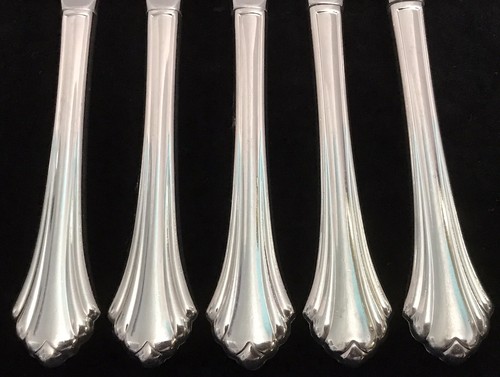 Oneida Distinction Deluxe Rembrandt Stainless Knives Set Of 5 (2 Styles) - Picture 7 of 8