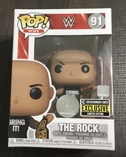 Funko Pop! WWE The Rock Vinyl Figure- EE Exclusive