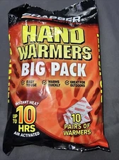 1 Grabber Warmers Big Pack 10 Hours HAND Warmers - 20 Grabber/10 Pairs