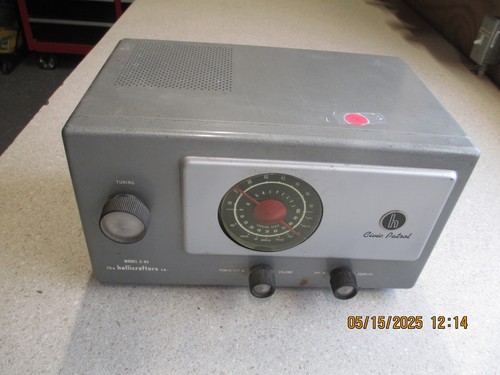 Hallicrafters Co. Model S-94 Tube Radio Receiver for Parts or Repair 📻