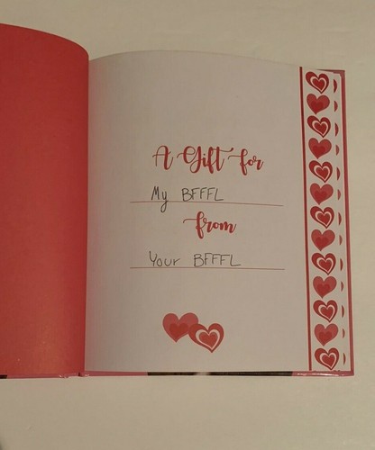 Besties Friendship Gift Book w/ Sayings BFF Hardcover - Imagen 2 de 5