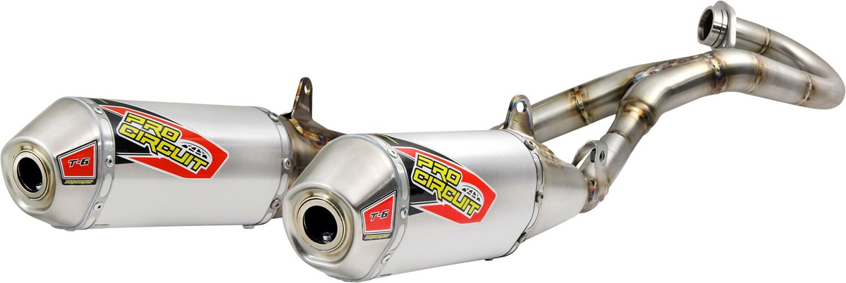 Pro Circuit T-6 Exhaust Stainless System Honda CRF250R 2020