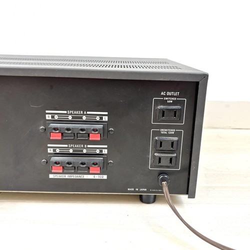 Sony TA-3650 Vintage Integrated Stereo Amplifier Silver Faceplate - Picture 12 of 12