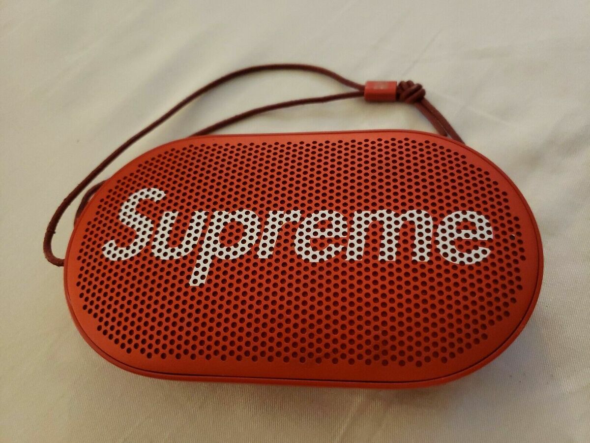Supreme X Bang & Olufsen B&O Red Beoplay P2 Portable Supreme X Bang & Olufsen B&O Red Beoplay P2 Portable