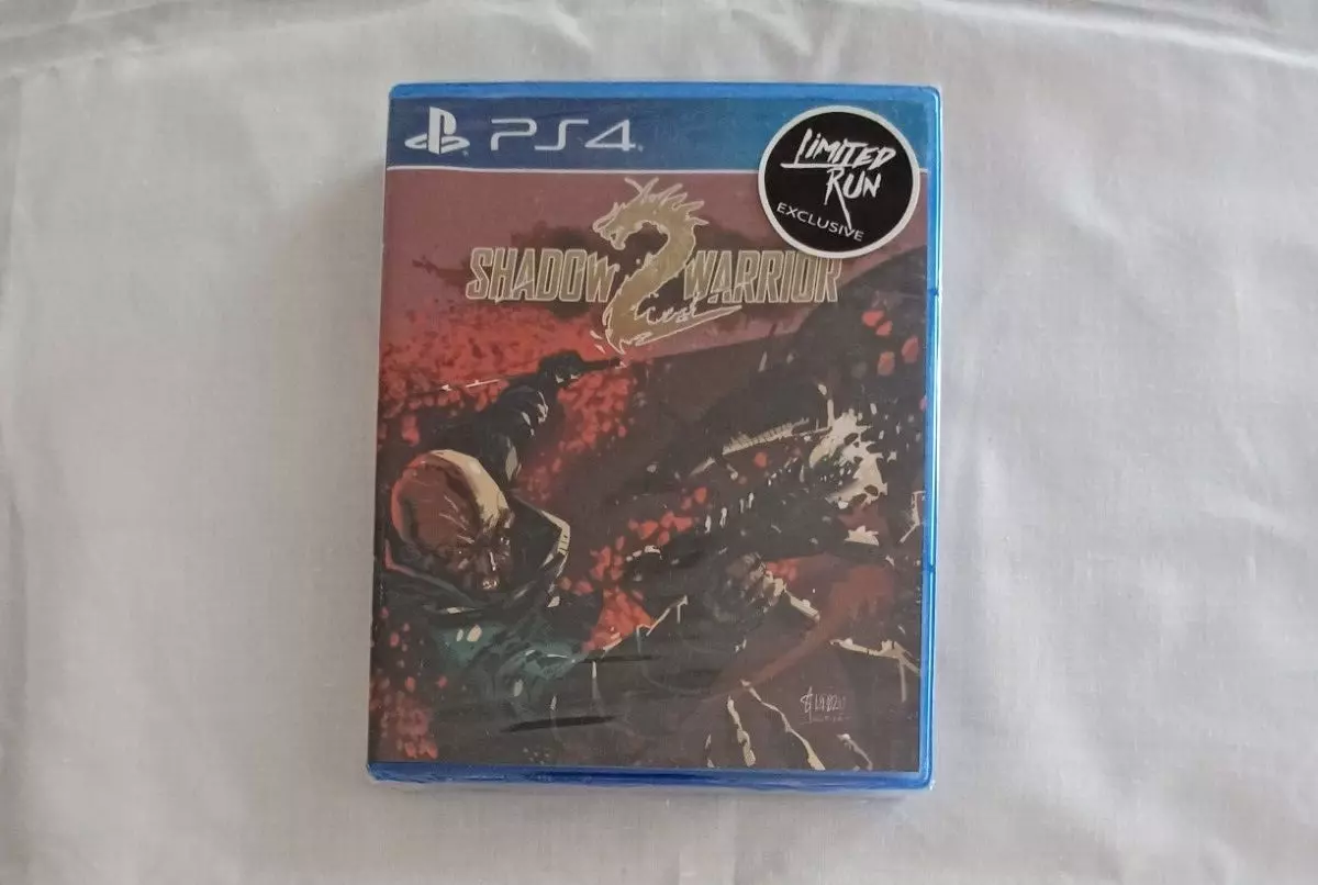 Shadow Warrior 2 Special Reserve Limited Run Games LRG Sony PlayStation 4  PS4