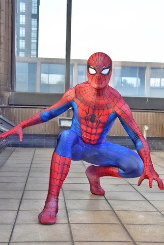 Classics Spider-Man Overall Cosplay Kostüm Superheld Männer Bodysuit Halloween - Bild 13 von 25