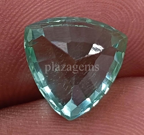 4.30 CT TRILLION CUT NATURAL GREEN TOURMALINE EGL CERTIFIED LOOSE GEMSTONE 5ARS - Picture 3 of 8