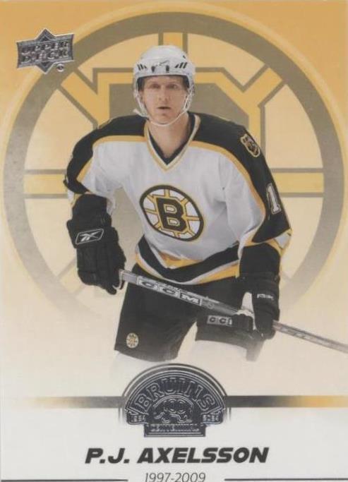 2023-24 Upper Deck Boston Bruins Centennial Box Set - P.J. Axelsson #81 - 1 of 1