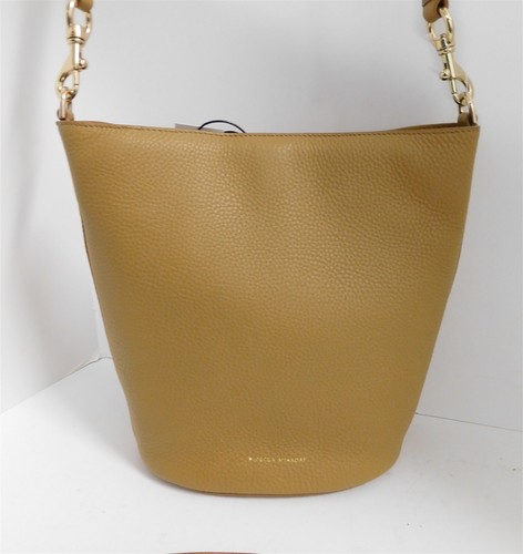 New Rebecca Minkoff Kate Darren Tan leather Bucket Shoulder Bag - Picture 4 of 7