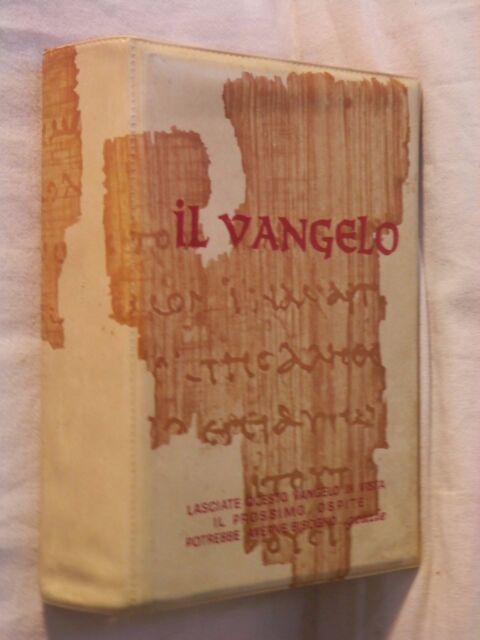 IL VANGELO Corbelli Danieli Vannucci Barsotelli Societa del Vangelo 1967 per RH10253 IL VANGELO Corbelli Danieli Vannucci Barsotelli Societa del Vangelo 1967 per RH10253