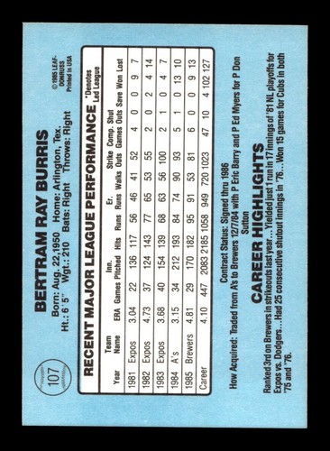 1986 Donruss 1-221 EX-MT/NM Pick From List All PICTURED cc2 - Picture 21 of 437