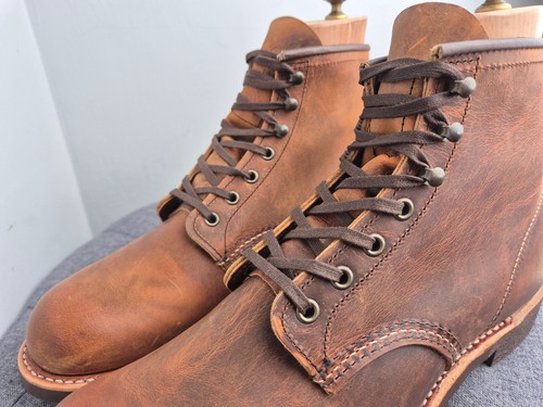 Red Wing 3343 Blacksmith Copper Rough & Tough Boots UK 9 US 10 EU 43 New - Picture 9 of 21