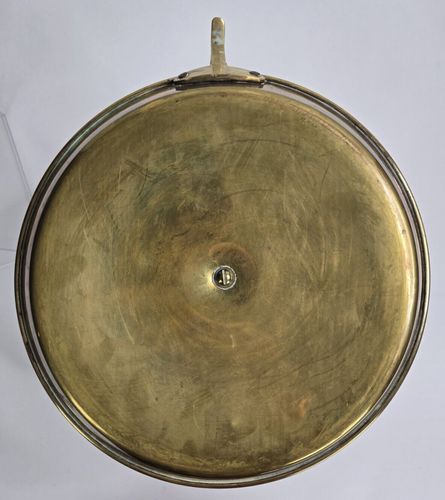 Large Vintage Brass Adjustable Candleholder with Finger Loop / Nappy, 13" Tall - Picture 12 of 13