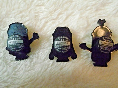 Vintage MINIONS Shoe Charms (Jibbitz-Fits Crocs) Arms UP! Arm UP! Standing! - Picture 2 of 10