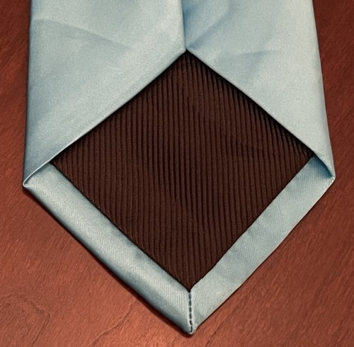 Geoffrey Beene Blue Hand Made 100% Polyester Men’s Neck Tie Made In China - Picture 2 of 9
