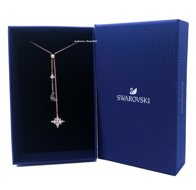 Swarovski Angelic Pendant White Rose Gold Plated 5367855 For - Swarovski Rose Gold Pendant Necklace