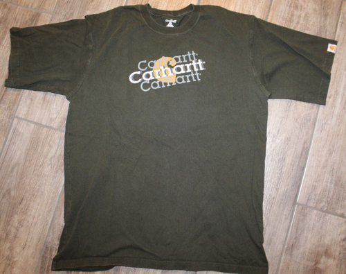 CARHARTT LOT OF 5 Size Kids Large & XL Short Sleeve Cotton Pocket T-Shirts - Picture 8 of 13