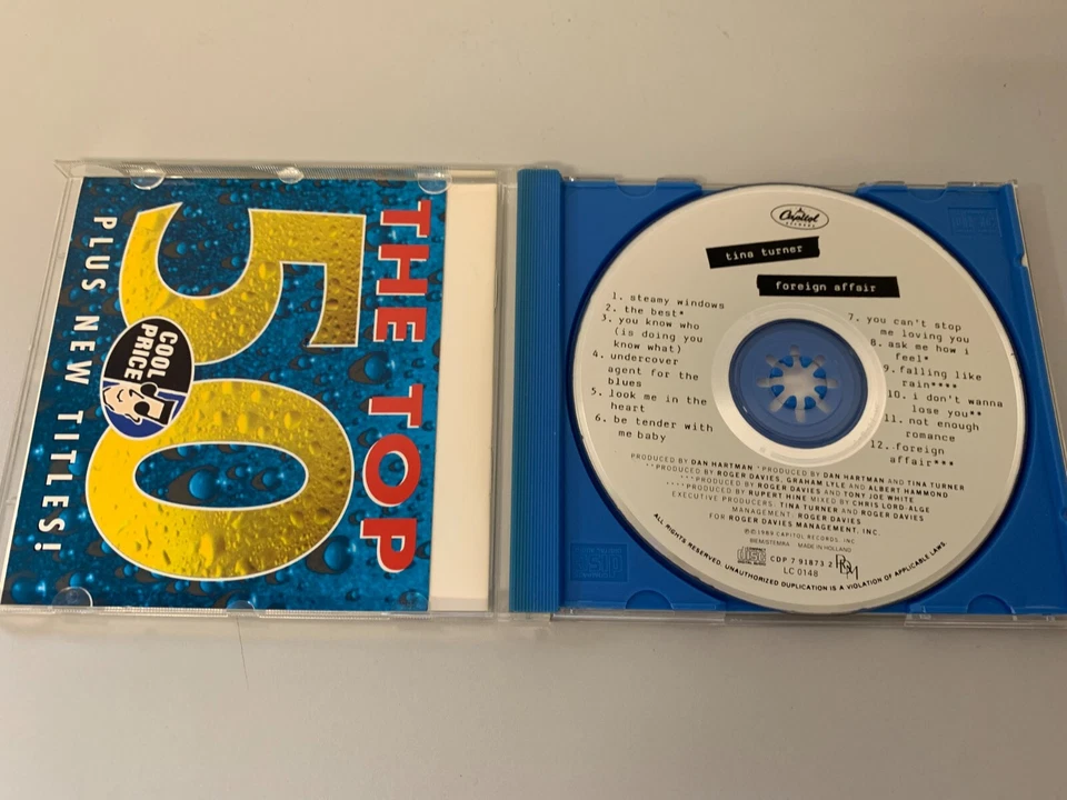 Tina Turner ‎– Foreign Affair - CD © 1989 - Steamy Windows,The Best.. - Bild 2 von 3