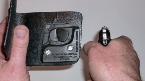 Pocket Holster, Wallet Style For Full Concealment - Colt Junior / Astra Cub -KCH - Picture 5 of 6