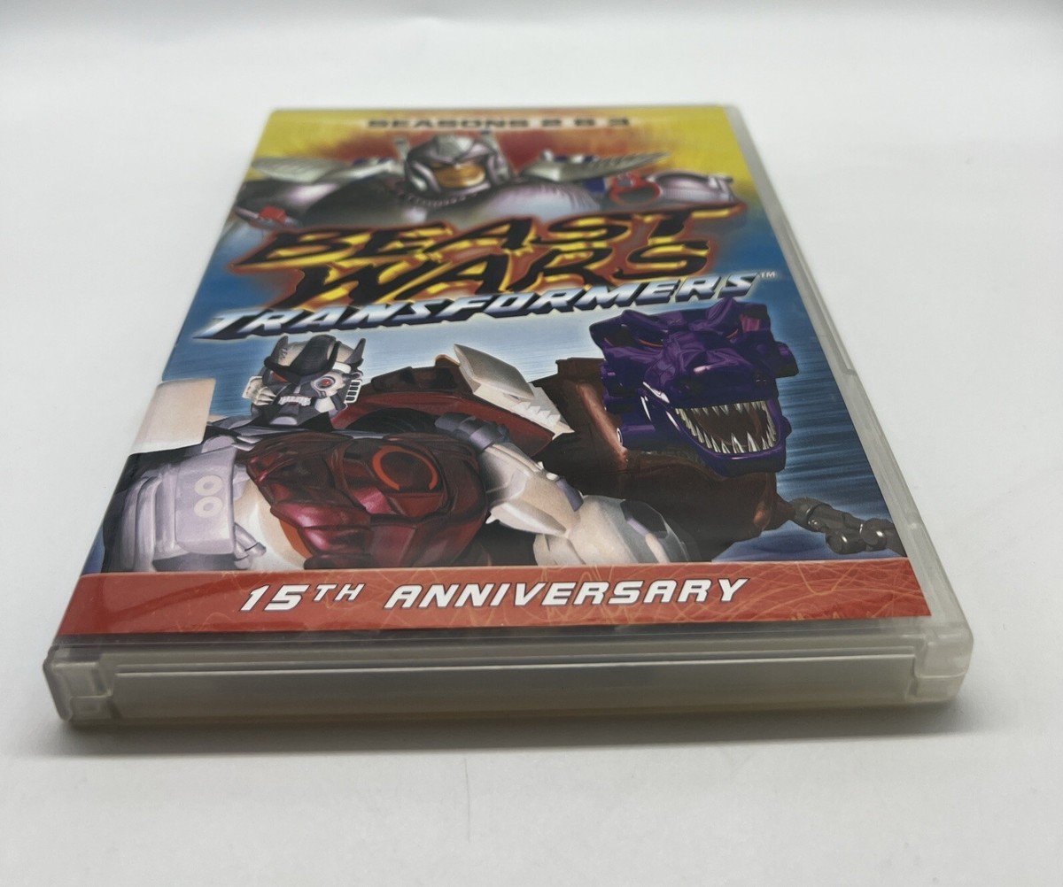 Transformers Beast Wars Seasons 1-3 DVD (missing disc 4 in