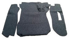 Porsche 911 930 77-85 Perlon Felt Trunk Carpet Kit-charcoal Grey