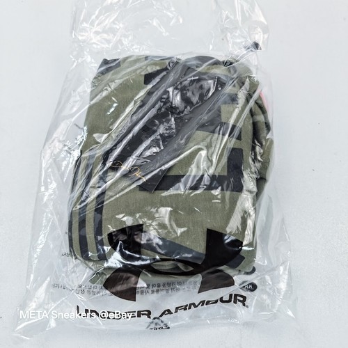 Project Rock (L) Men Long Sleeve T Shirt -Green Black -Under Armour Vet Day -New - Picture 4 of 14