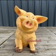 Różowa świnia Figura ogrodowa Figura Rzeźba Figura dekoracyjna Figura ogrodowa Ogród Gospodarstwo