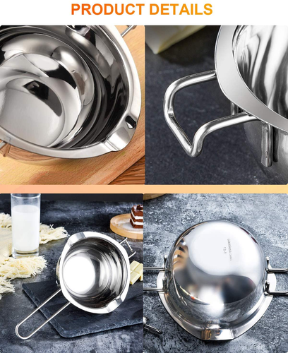 Stainless Steel Double Boiler Pot for Melting Chocolate, Candy and Candle Making - Picture 3 of 12