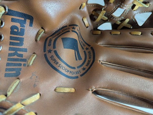 Franklin 4013 Youth Baseball Glove Mitt Super Scoop Pocket Right Hand Thrower - Picture 5 of 12