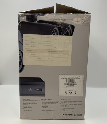 Lorex 8 Channel HD 720p Wired Network Security System 4 Cameras - 1TB - BNIB L13 - Picture 6 of 15
