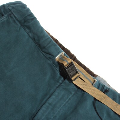 White Sand NWT Slim Fit Chinos / Casual Pants Size 52 36 US In Blue Cotton Blend