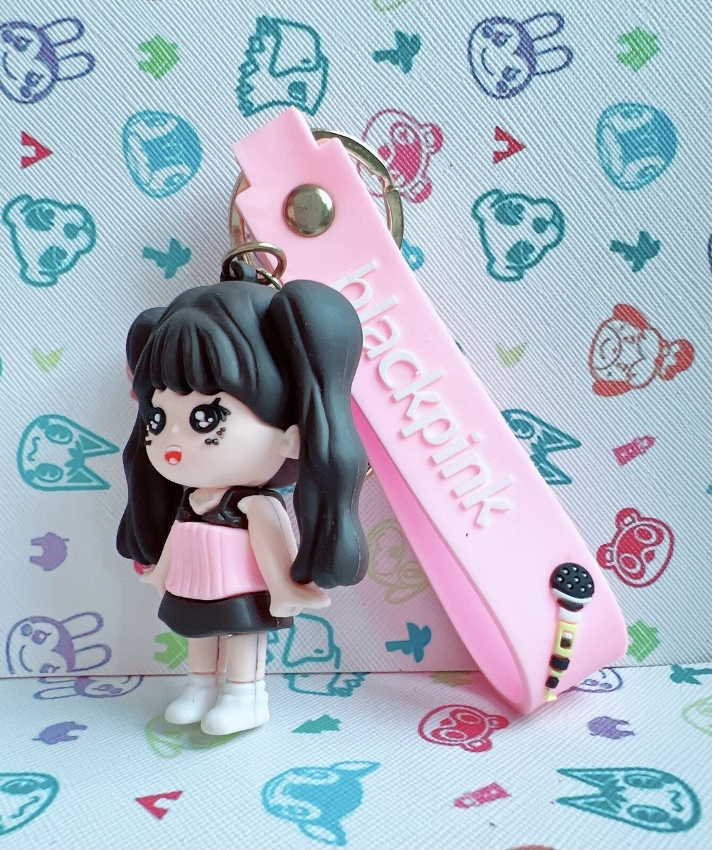 Lisa BlackPink Girl Group K-Pop Keychain Keyring Bag Charm