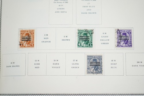 MIDDLE EAST 1920s–1960s COLLECTION OF 500+ STAMPS MINT & USED IN A SCOTT ALBUM - Picture 11 of 24