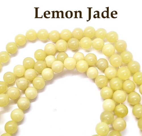 Semi Precious Gemstone Beads Jewellery Making - 8mm Round - 45 per strand - Picture 98 of 181
