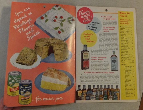 RAWLEIGH'S GOOD HEALTH GUIDE ALMANAC COOK BOOK 1952 GREAT ILLUSTRATIONS - Picture 4 of 8