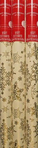 New Hallmark Heavy Weight Gift wrapping paper roll 50 Sq ft Choose style - Picture 8 of 26