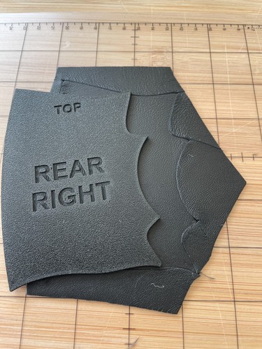 Replace Worn Fanatec Grips with Leather - Leather Cutting Template - DIY Supplie - Picture 3 of 10