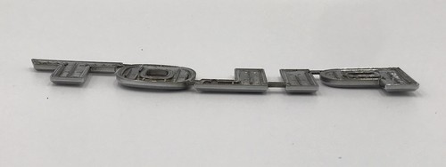 03 04 05 06 07 08 HONDA PILOT OEM CHROME REAR GATE LID CHROME EMBLEM LOGO BADGE - Foto 9 di 9