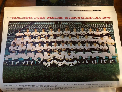 1970 Minnesota Twins American League Championship Series Programm selten EX-MT - Bild 3 von 22