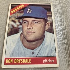 1966 Topps Set-Break #430 Don Drysdale