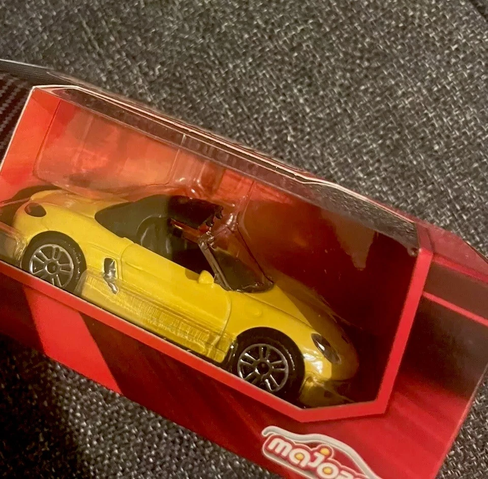 Miniature Majorette Porsche 718 Boxster Metal Premium Cars 209G-1 Neuve Boite - Photo 2/4