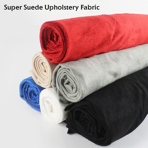 Faux Microsuede Suede Fabric Car Headliner Materials Seat Roof Door Reupholstery - Picture 10 of 12