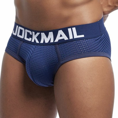 JOCKMAIL Mens Underwear Boxer Briefs,Breathable Mesh Sports Underpants New Year - Picture 6 of 27