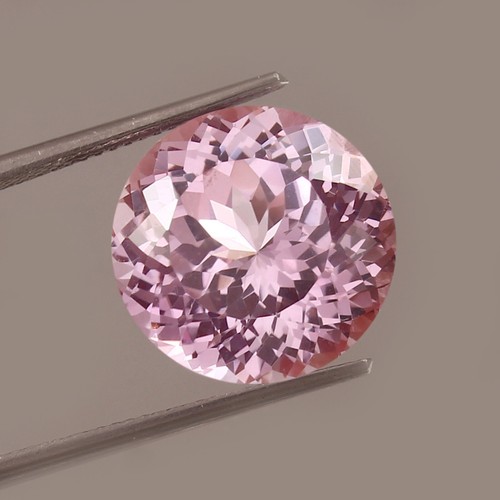 Piedra preciosa de morganita rosa suave natural impecable AAA - 14x14 mm - Imagen 2 de 4