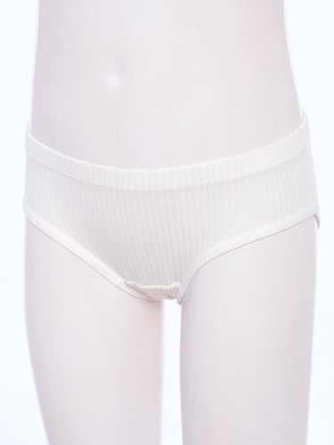Toddler Girl Ribbed Briefs Mid Waist Elastic Waistband Solid Color Underwear - Picture 25 of 42