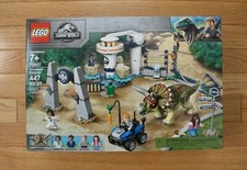 LEGO Jurassic World 75937 Triceratops Rampage New in sealed box